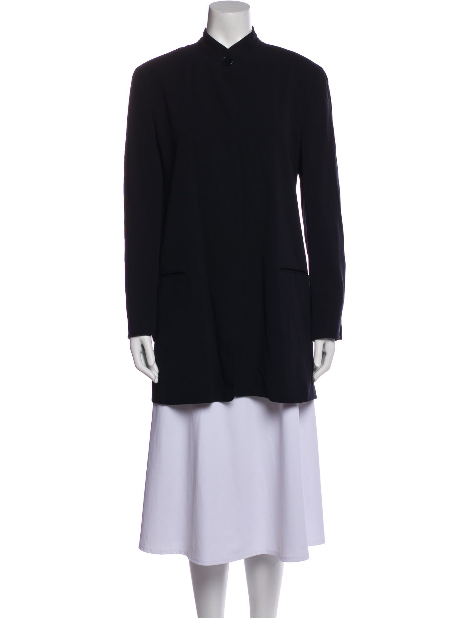 Donna Karan Wool Peacoat