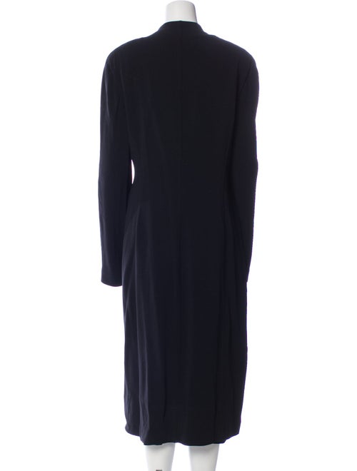 Donna Karan Wool Cutout Accent Dress Set