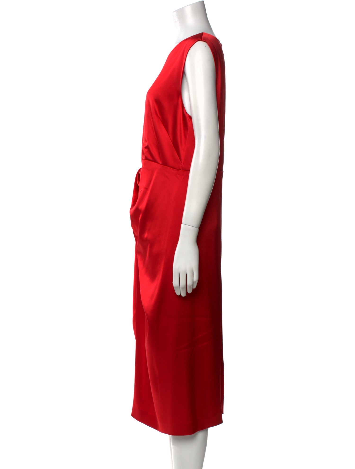 Donna Karan Scoop Neck Midi Length Dress w/ Tags