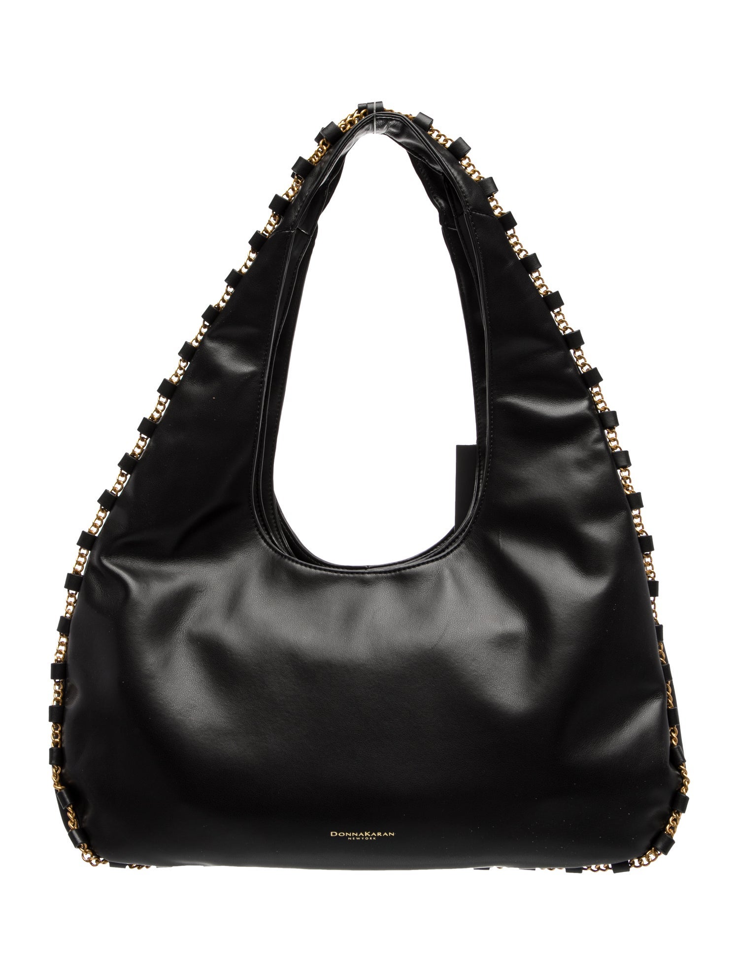 Donna Karan Leather Hobo