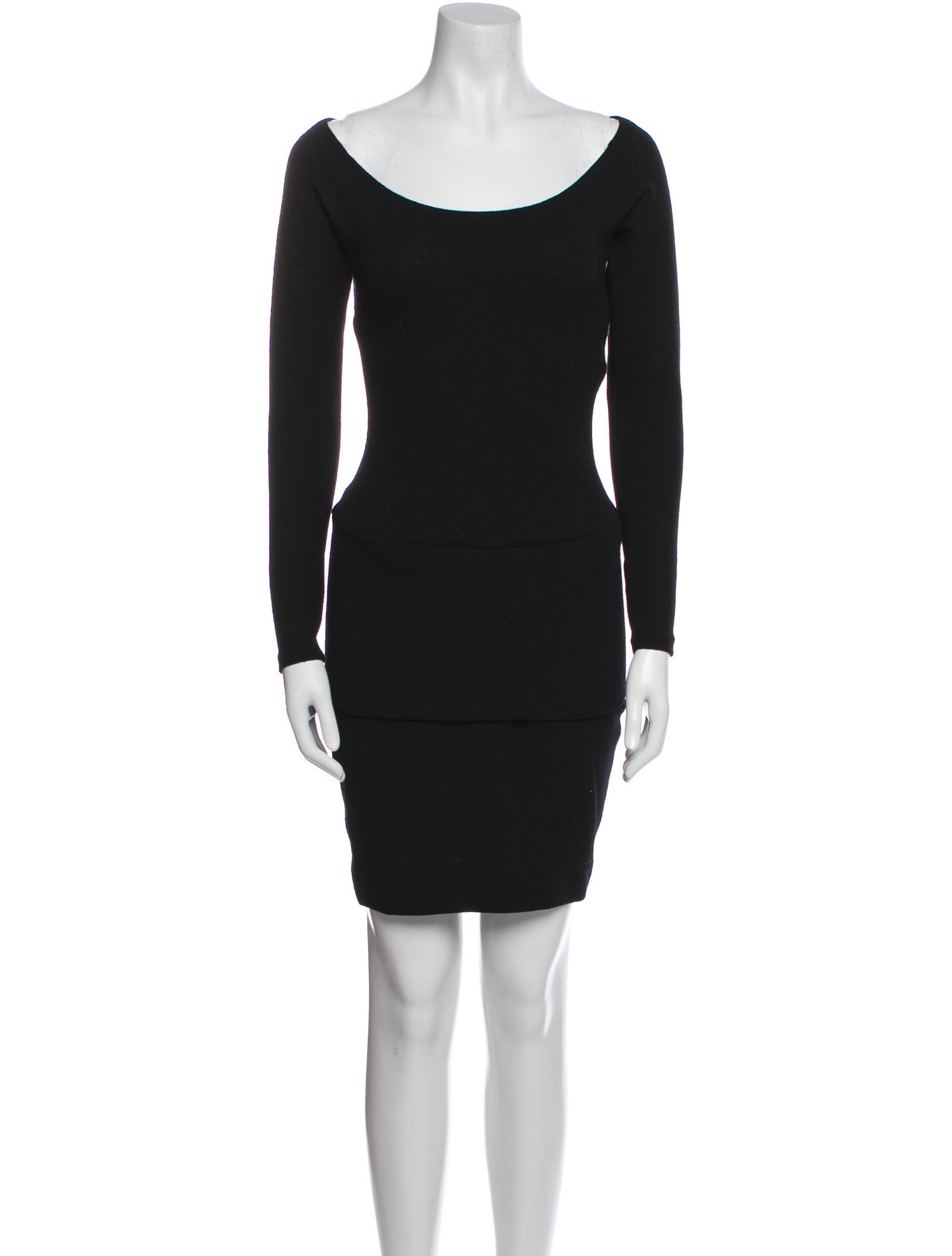 Donna Karan Wool Mini Dress
