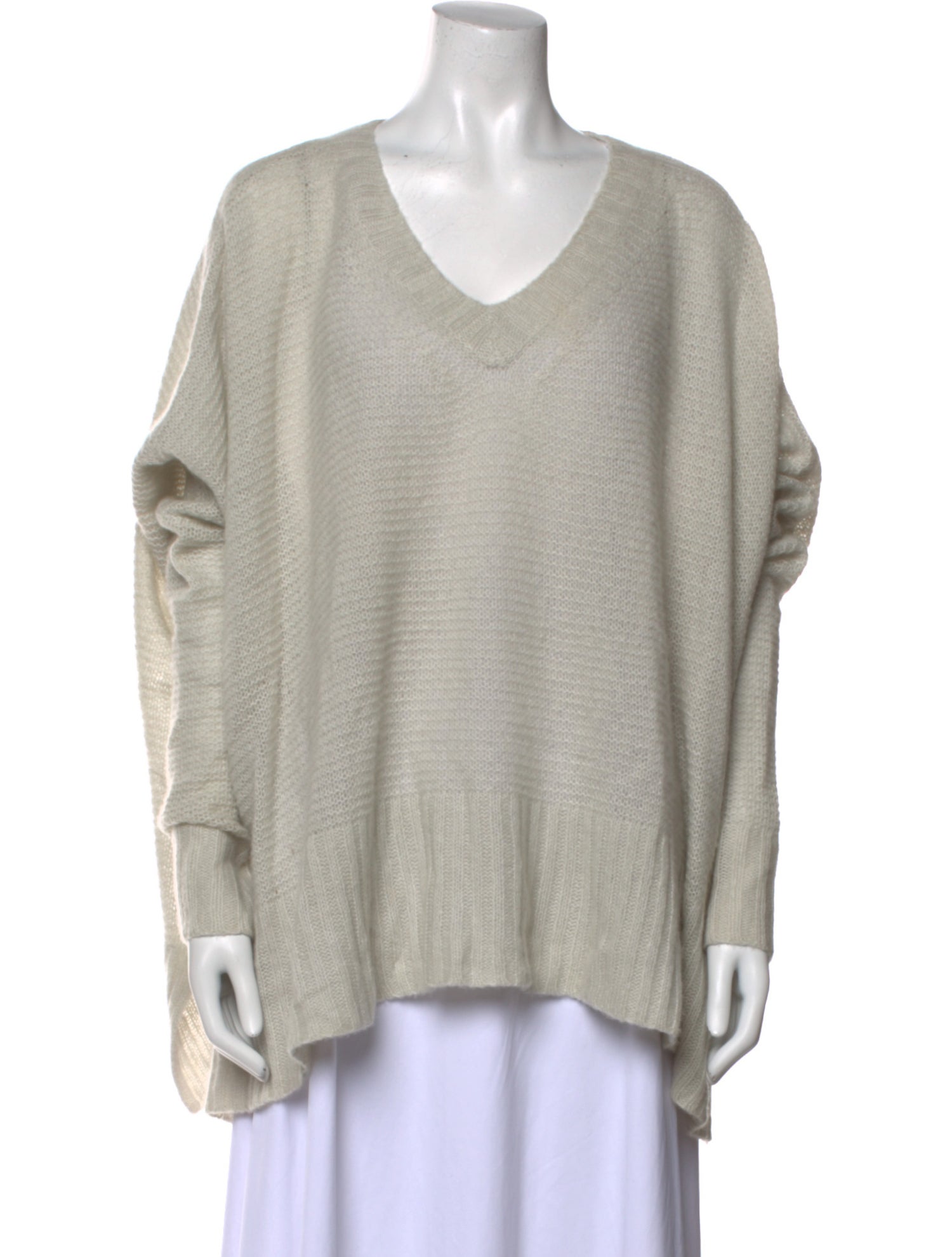 Donna Karan Cashmere V-Neck Sweater