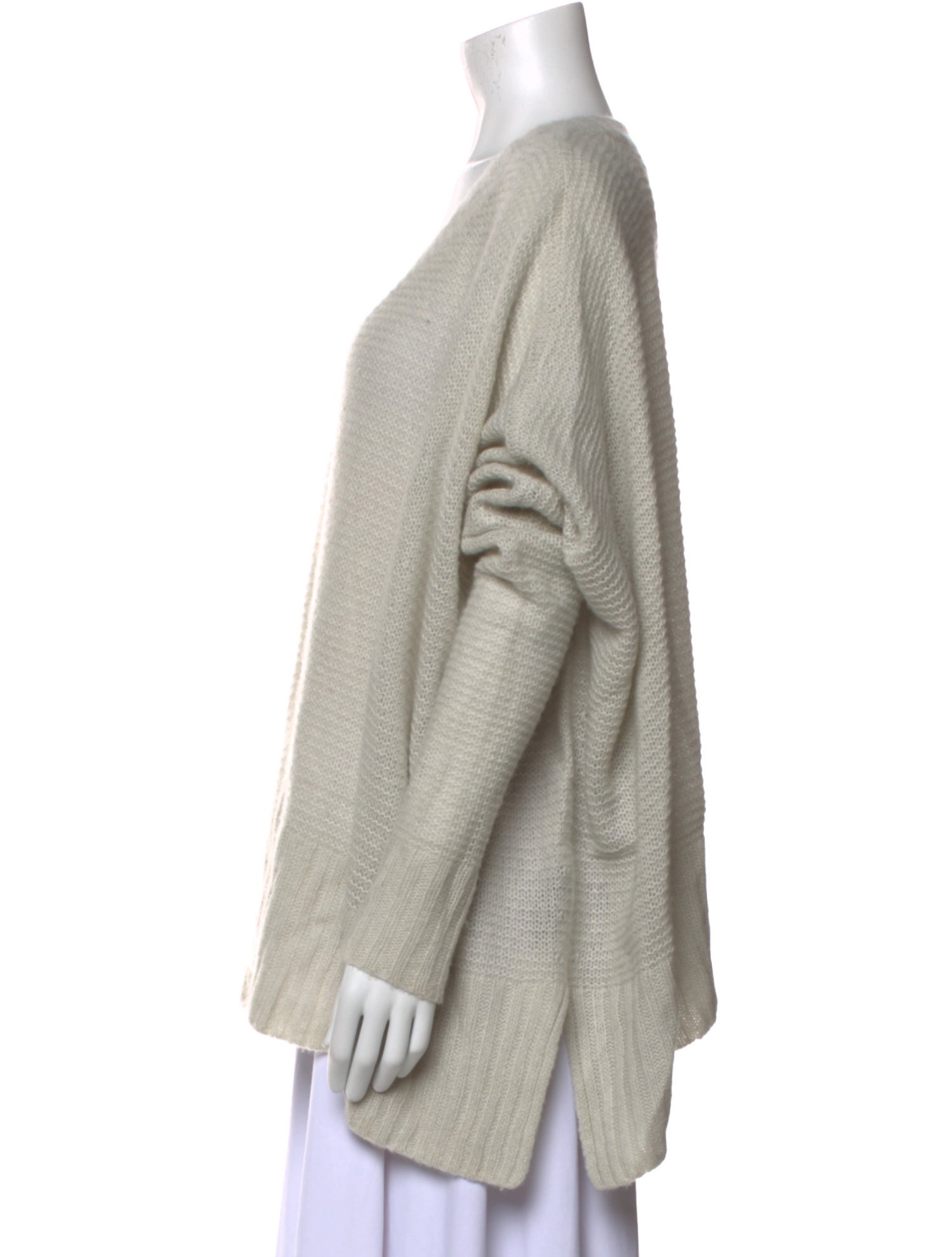 Donna Karan Cashmere V-Neck Sweater