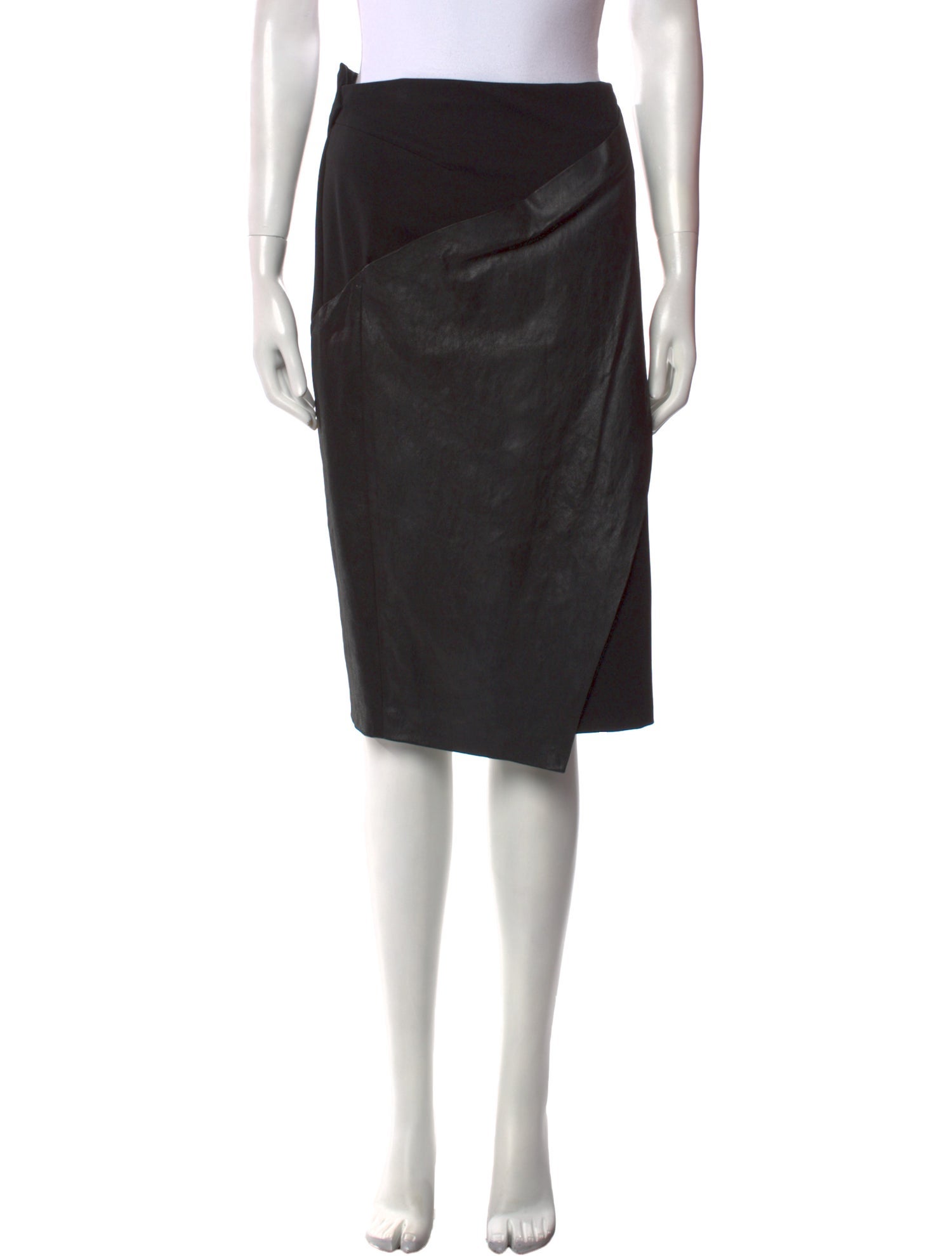 Donna Karan Wool Knee-Length Skirt