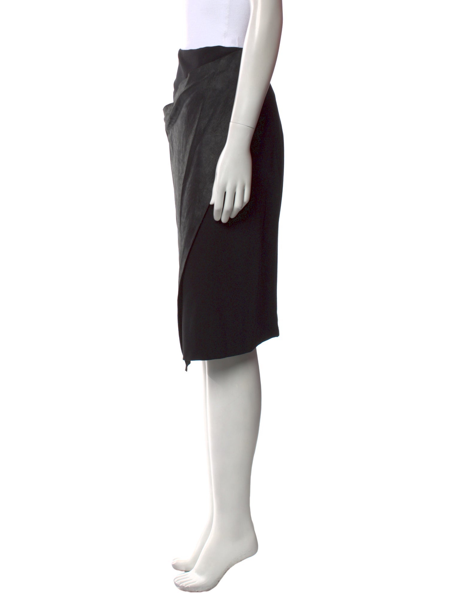 Donna Karan Wool Knee-Length Skirt
