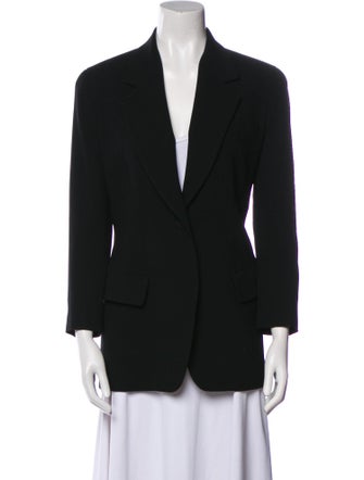 Donna Karan Virgin Wool Blazer