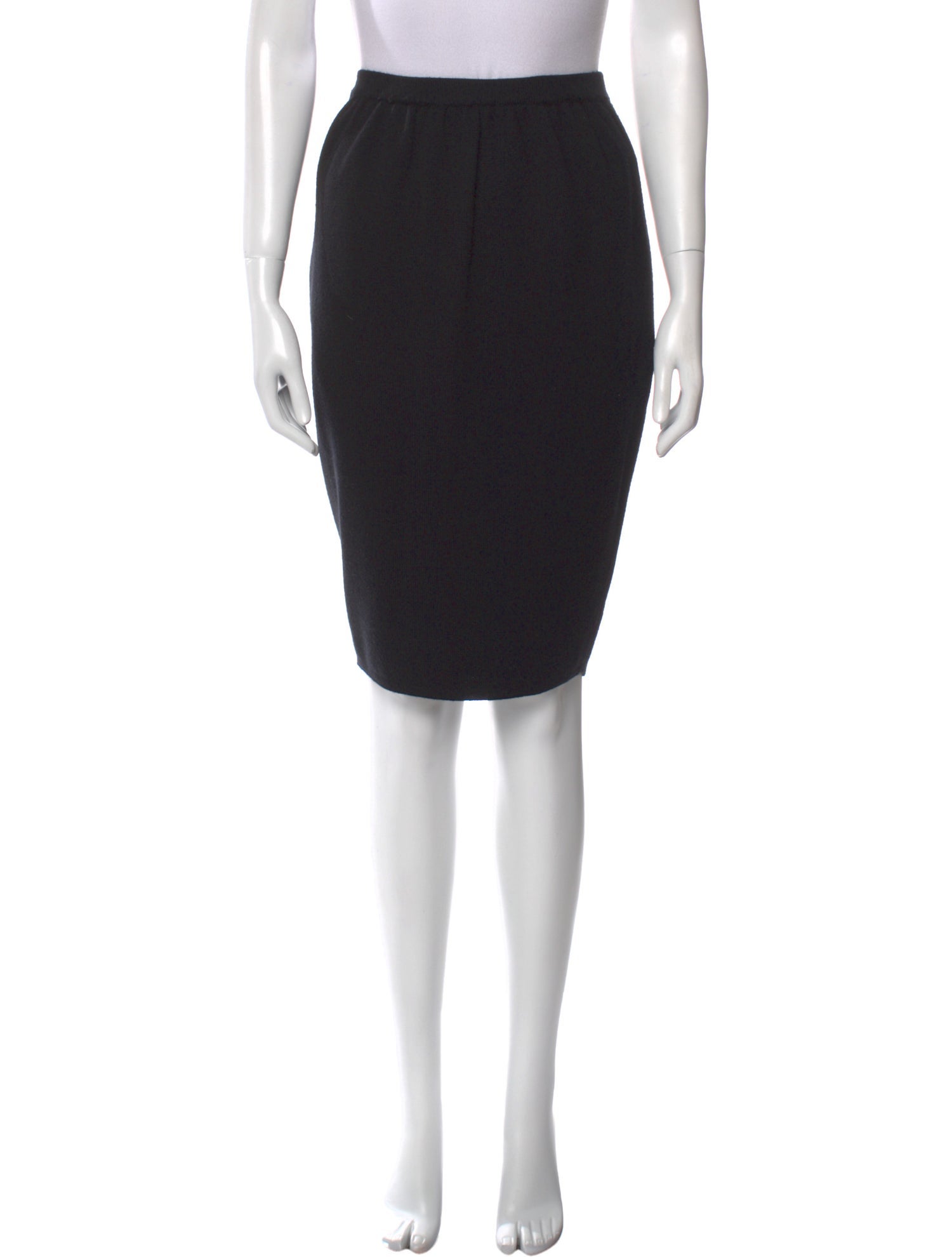 Donna Karan Wool Knee-Length Skirt