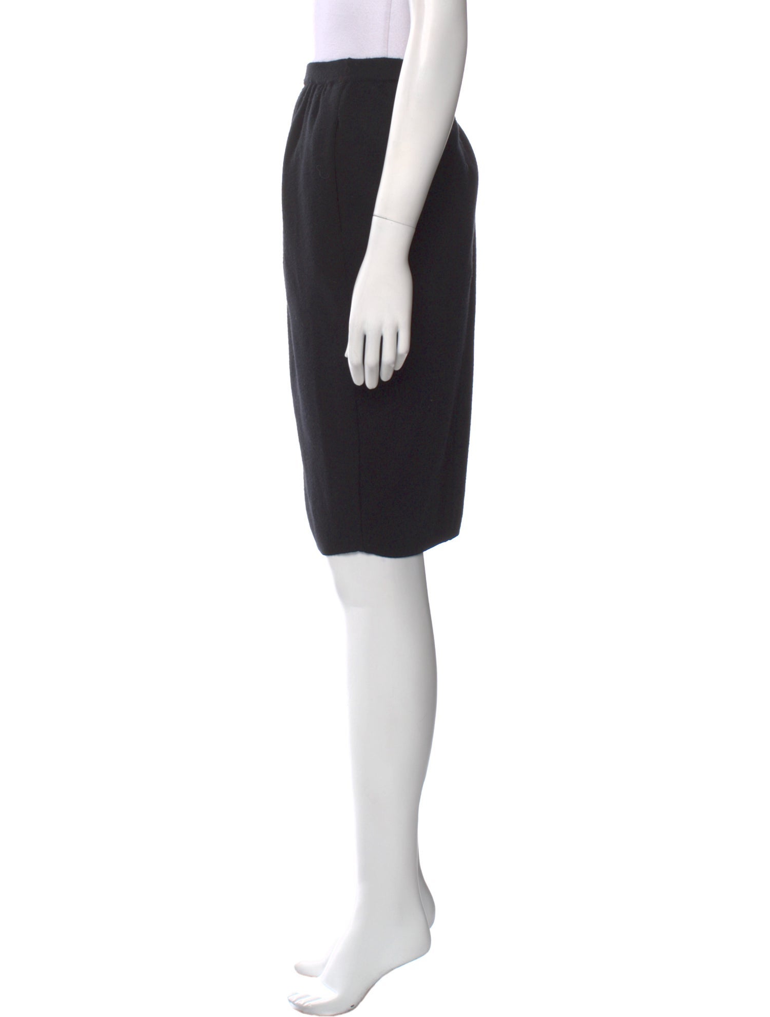 Donna Karan Wool Knee-Length Skirt