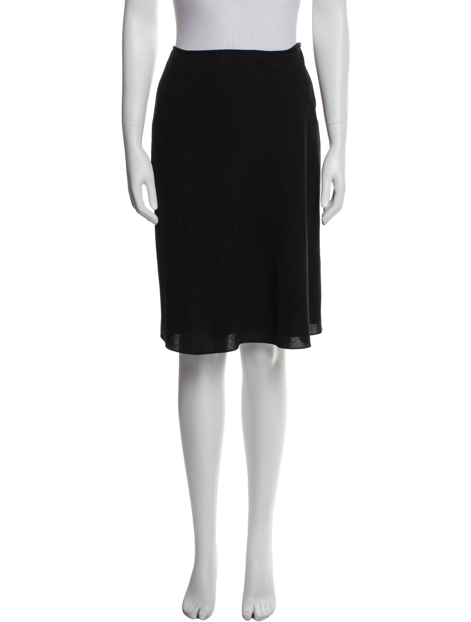 Donna Karan Wool Knee-Length Skirt