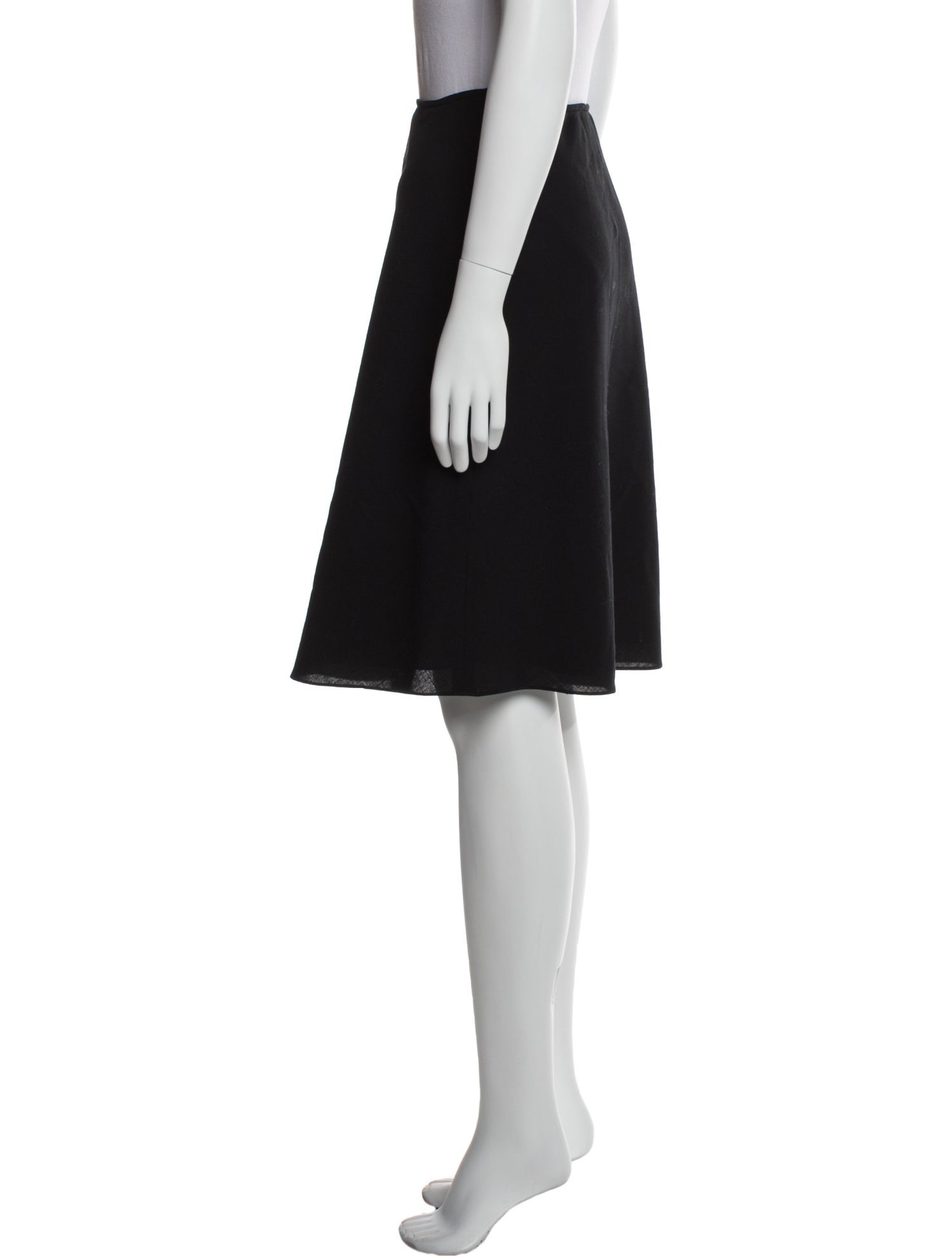 Donna Karan Wool Knee-Length Skirt
