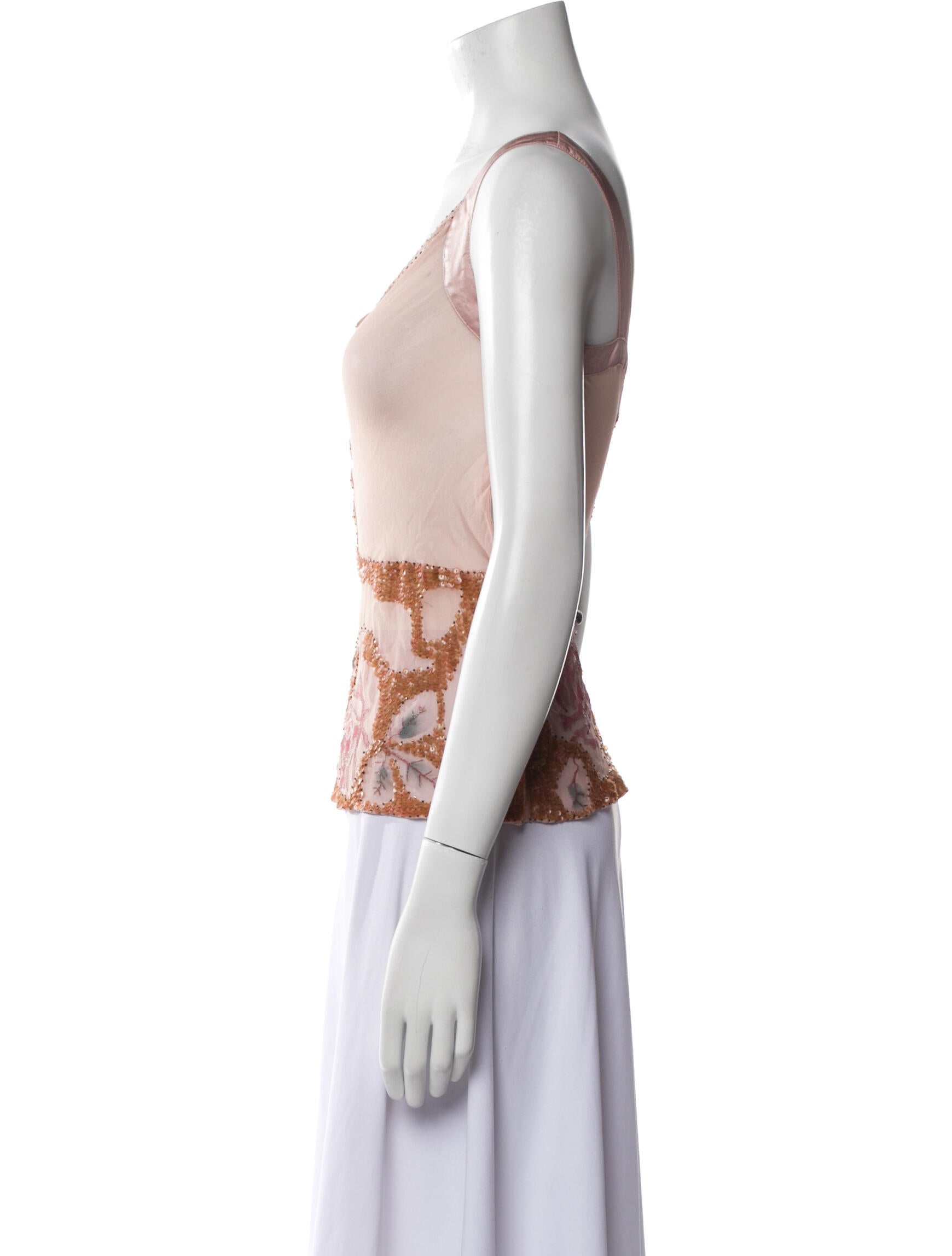 DKNY Vintage Silk Top