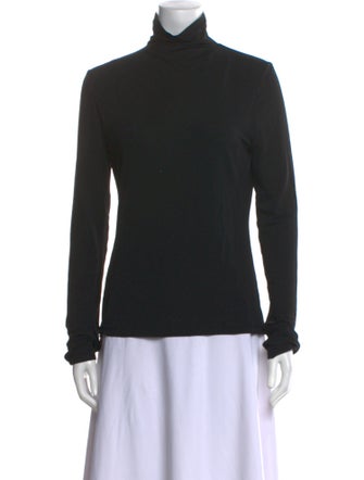 Donna Karan Turtleneck Long Sleeve Sweatshirt