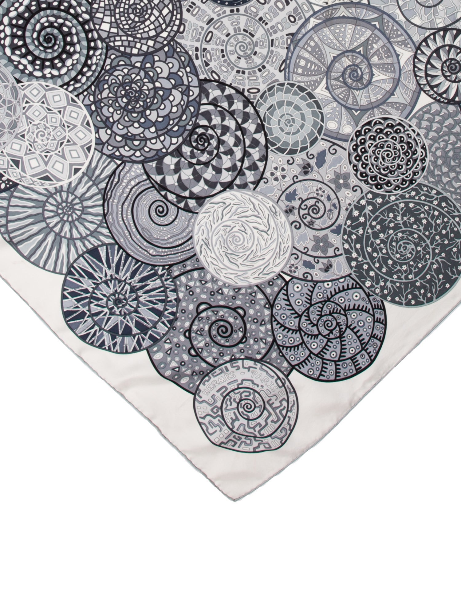 Donna Karan Silk Printed Scarf