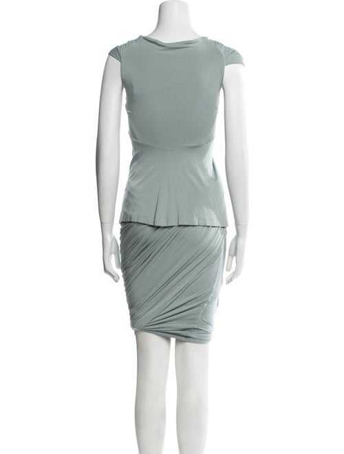 Donna Karan Ruffle Embellishment Skirt Set