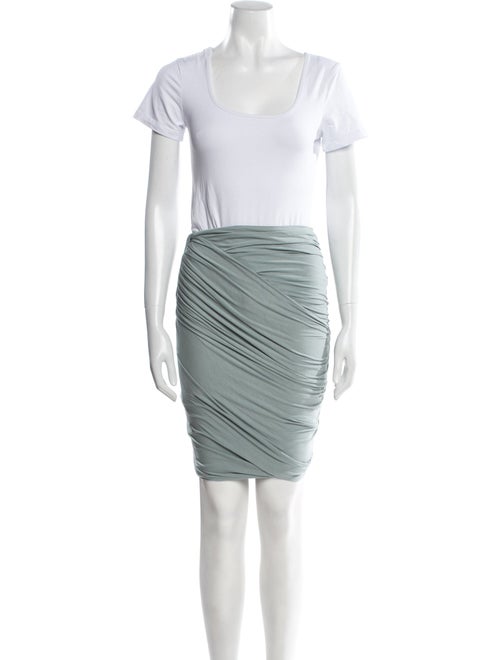 Donna Karan Ruffle Embellishment Skirt Set