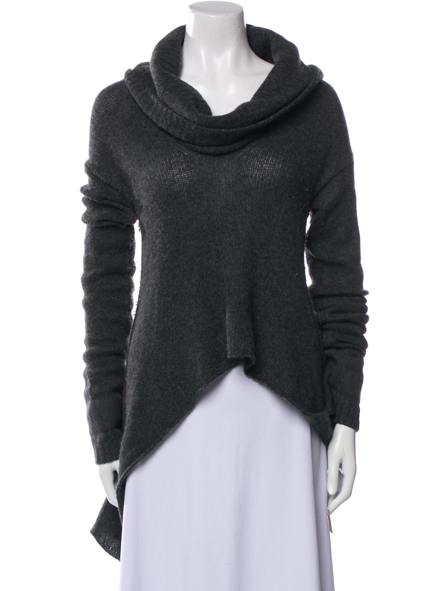 Donna Karan Cashmere Cowl Neck Sweater