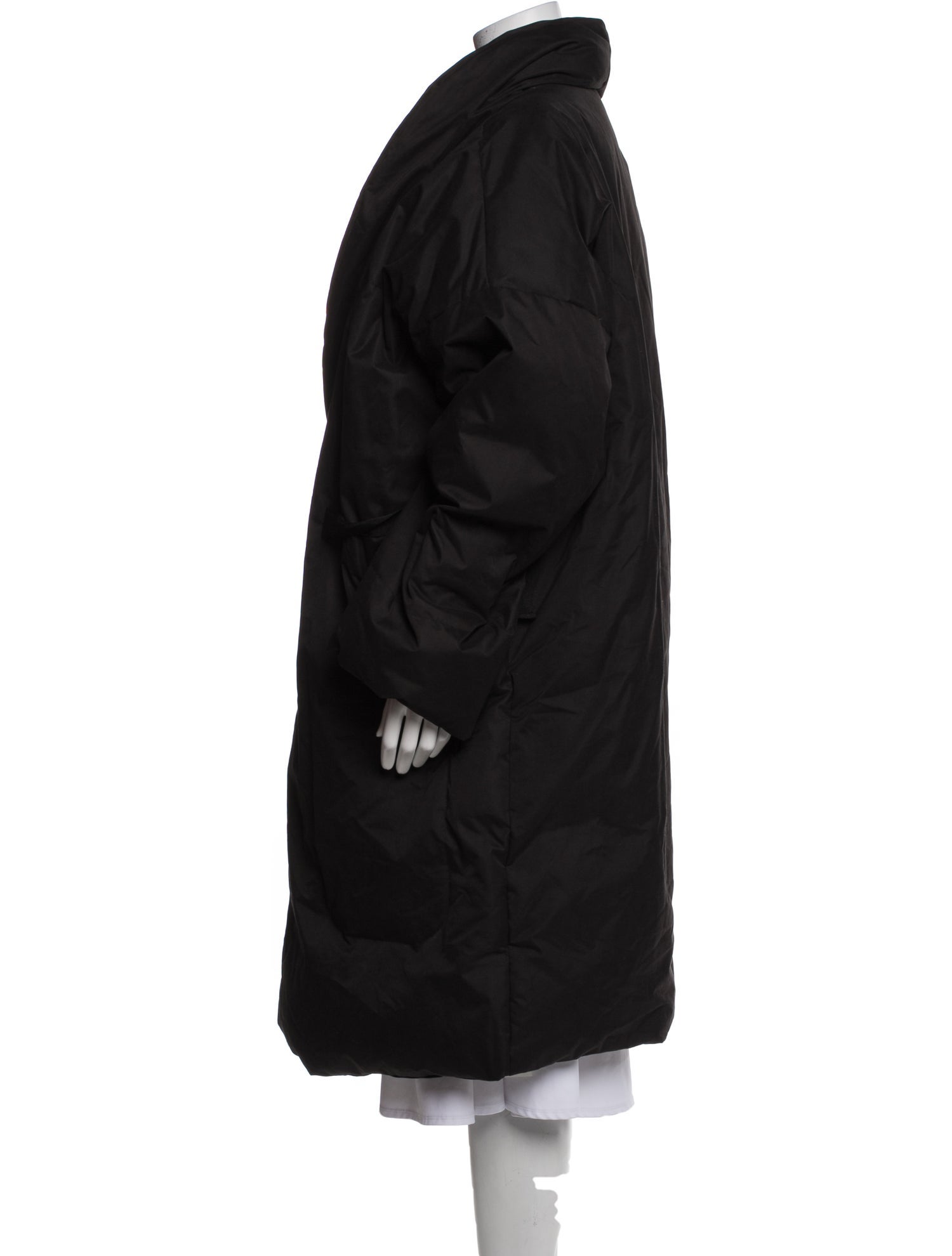Donna Karan Nylon Down Coat