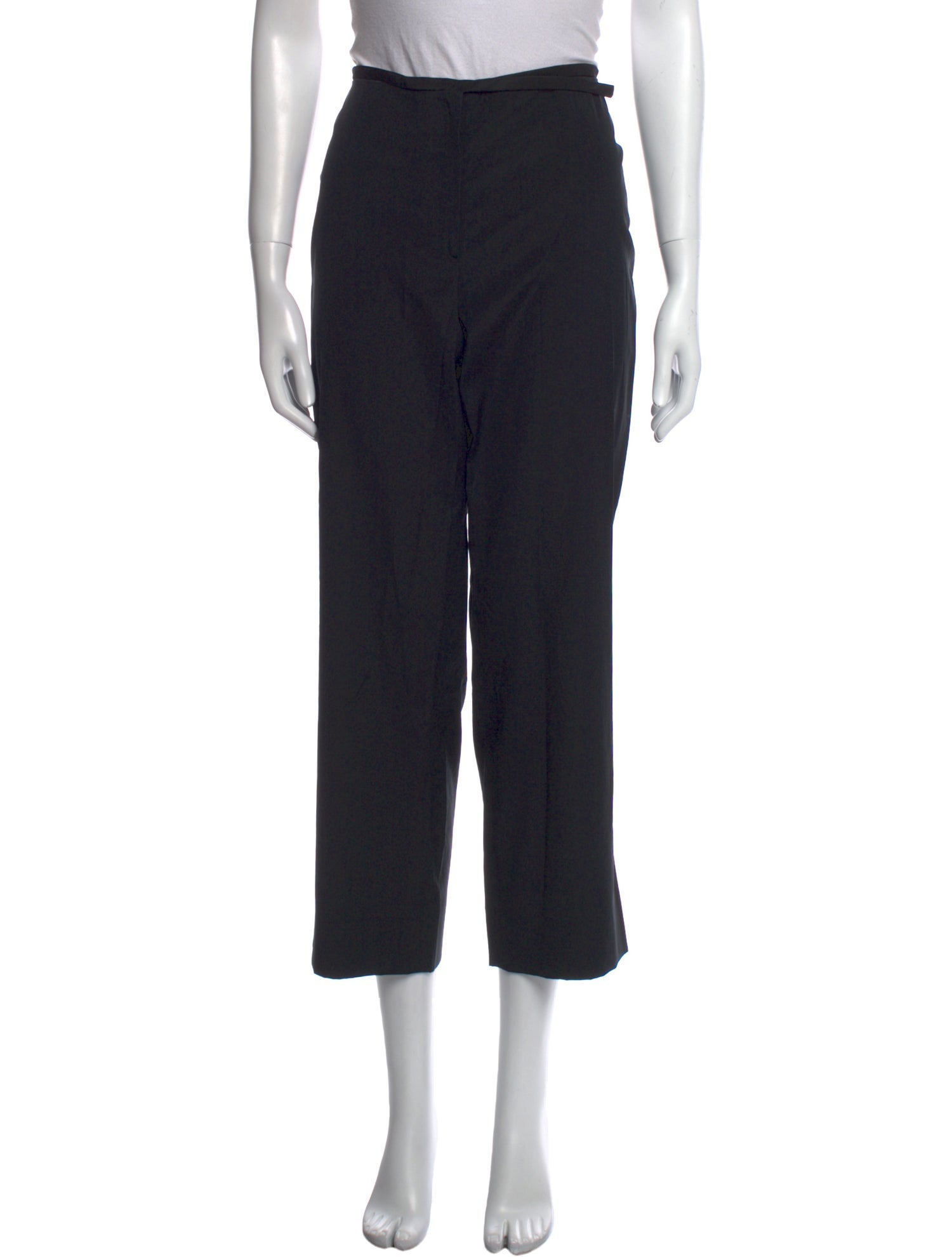Donna Karan Wool Wide Leg Pants