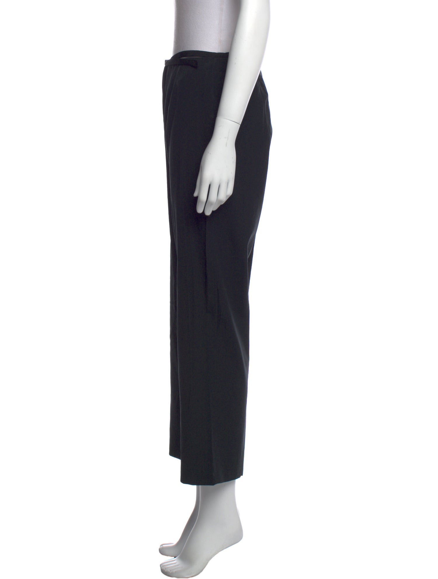 Donna Karan Wool Wide Leg Pants