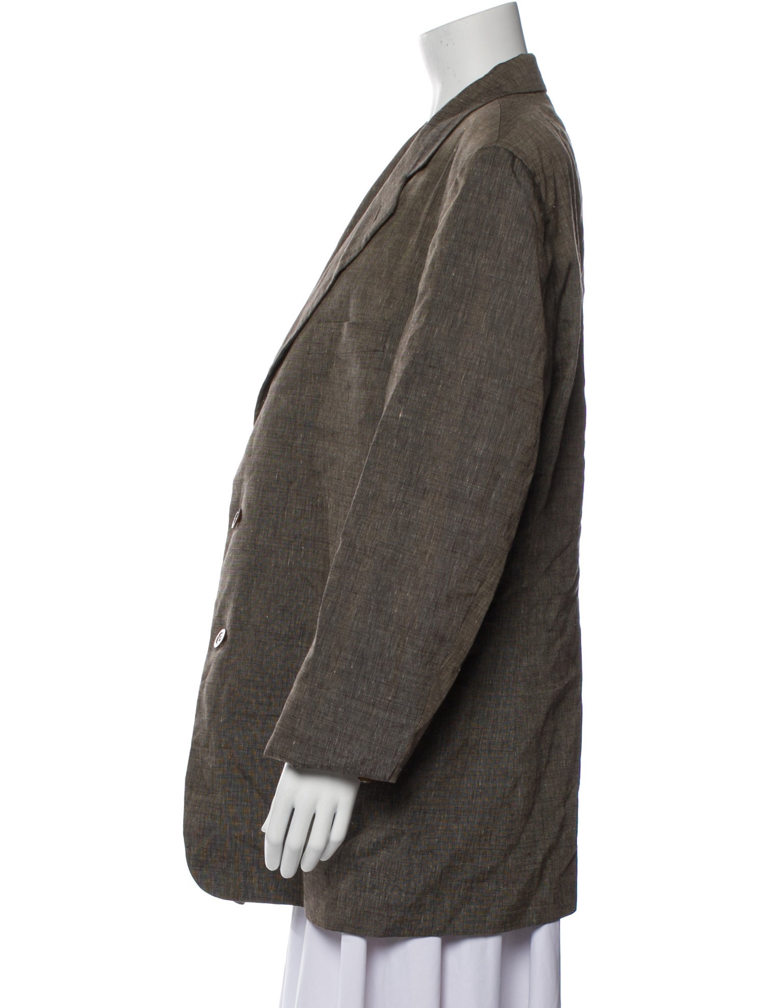 Donna Karan Linen Blazer