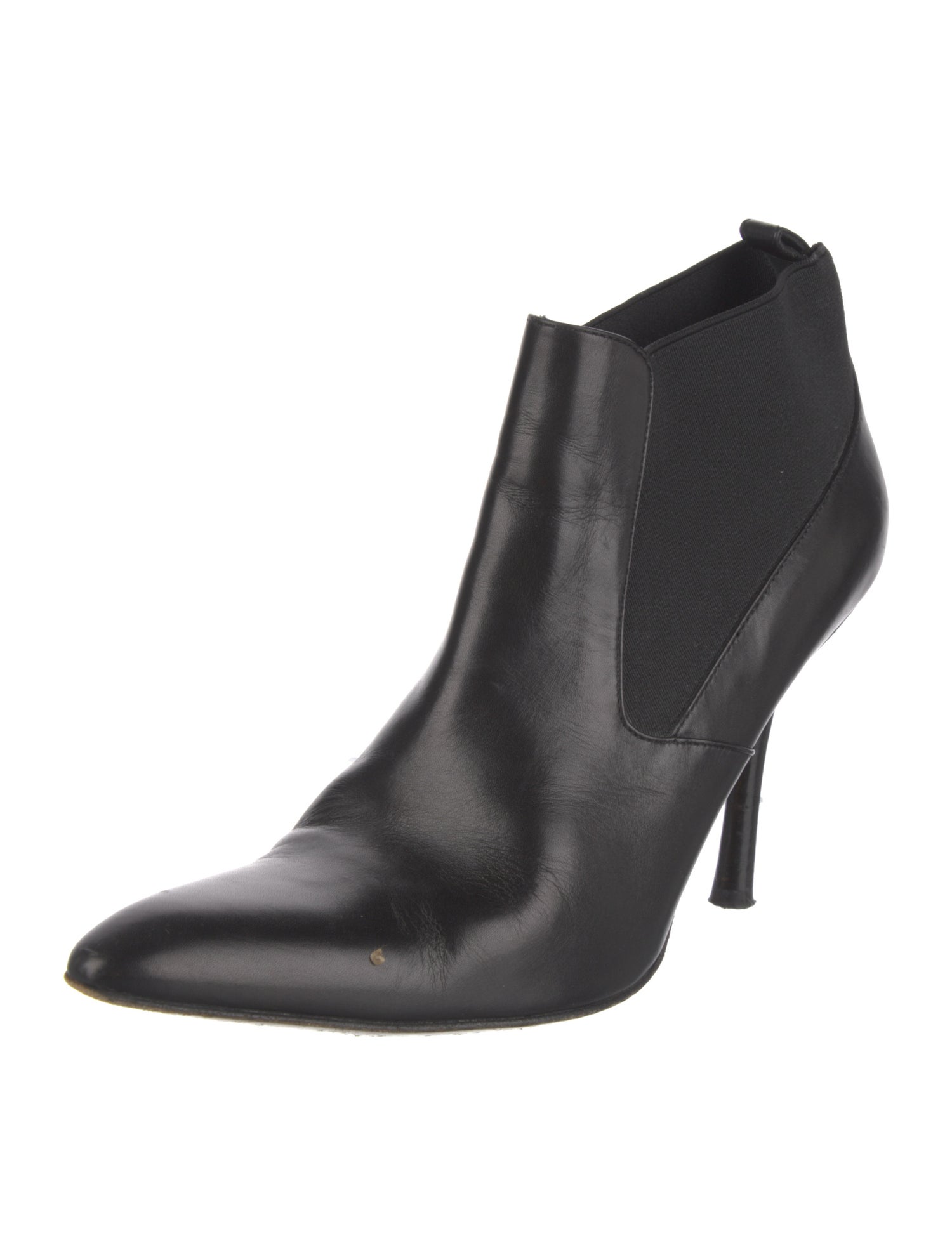 Donna Karan Leather Chelsea Boots