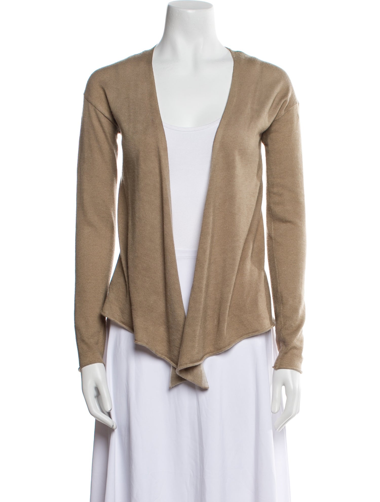 Donna Karan Cashmere Open Front Sweater