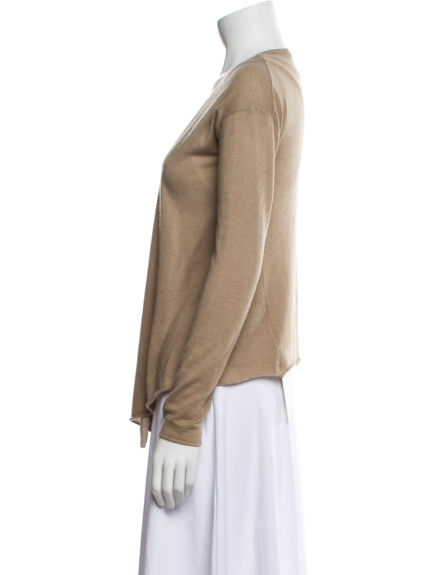 Donna Karan Cashmere Open Front Sweater