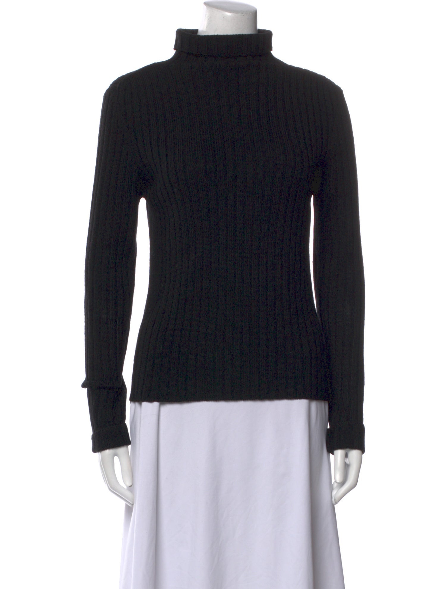 Donna Karan Wool Turtleneck Sweater