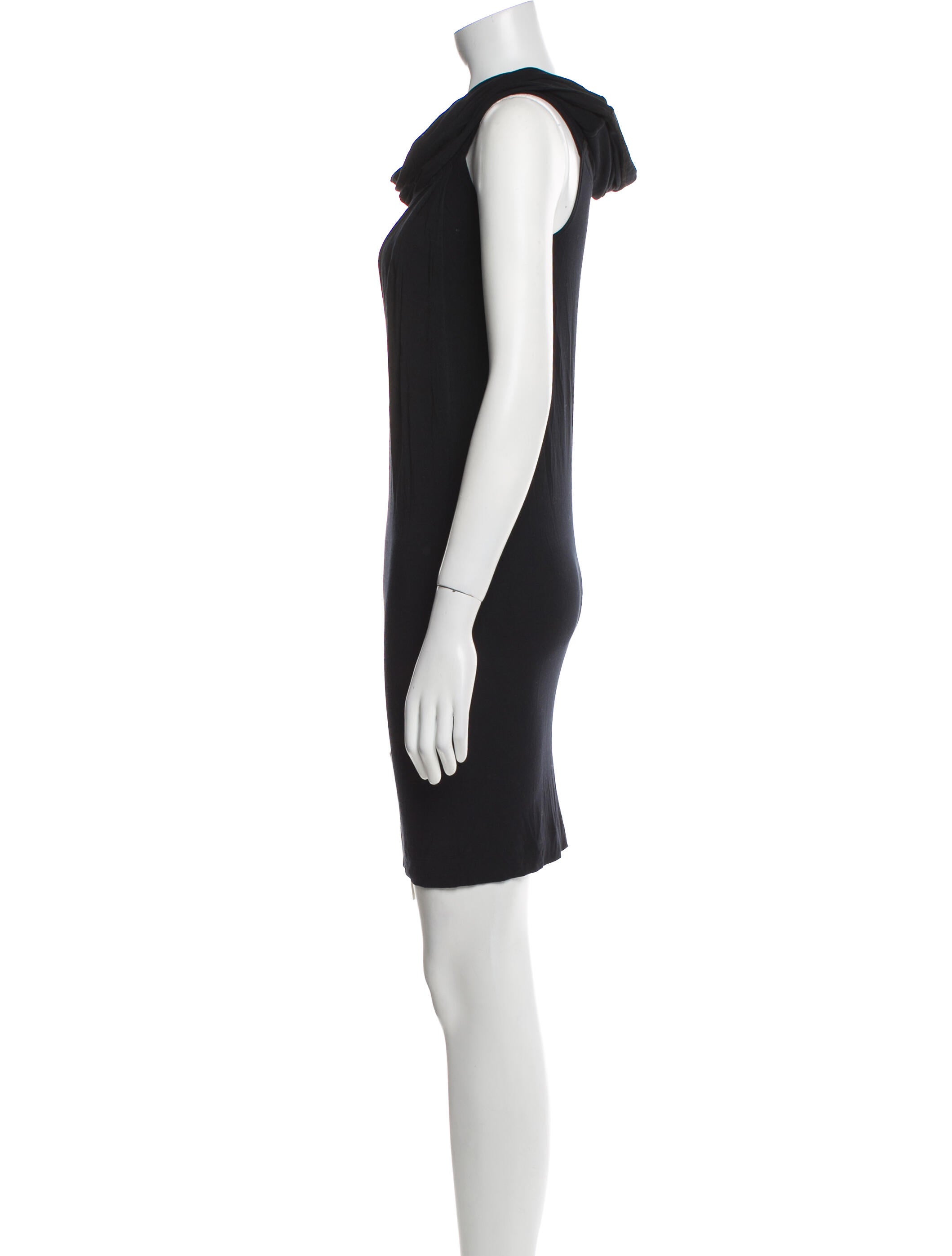 Donna Karan Cowl Neck Mini Dress