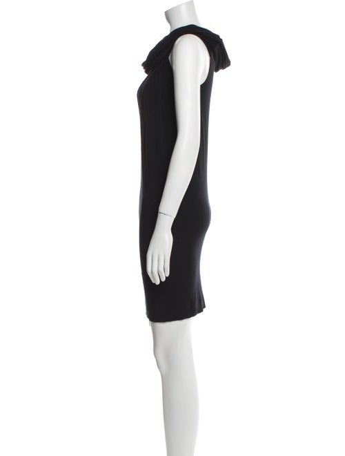 Donna Karan Cowl Neck Mini Dress