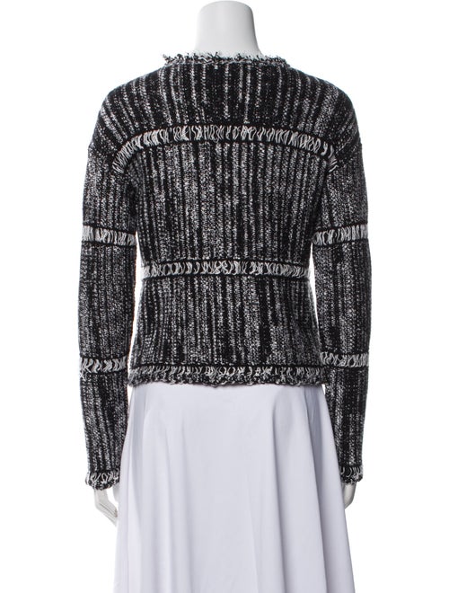 Donna Karan Tweed Pattern Evening Jacket