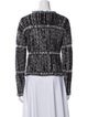 Donna Karan Tweed Pattern Evening Jacket