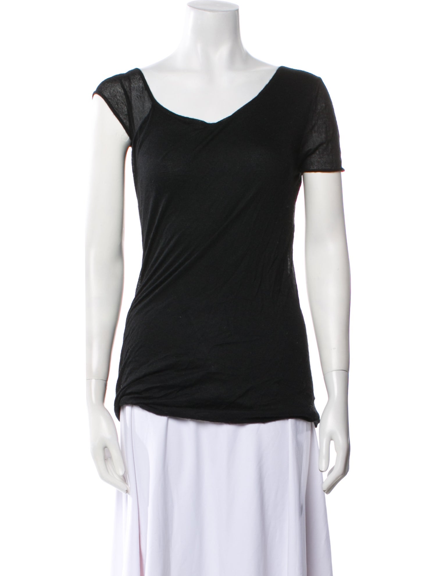 Donna Karan Cashmere V-Neck Sweater