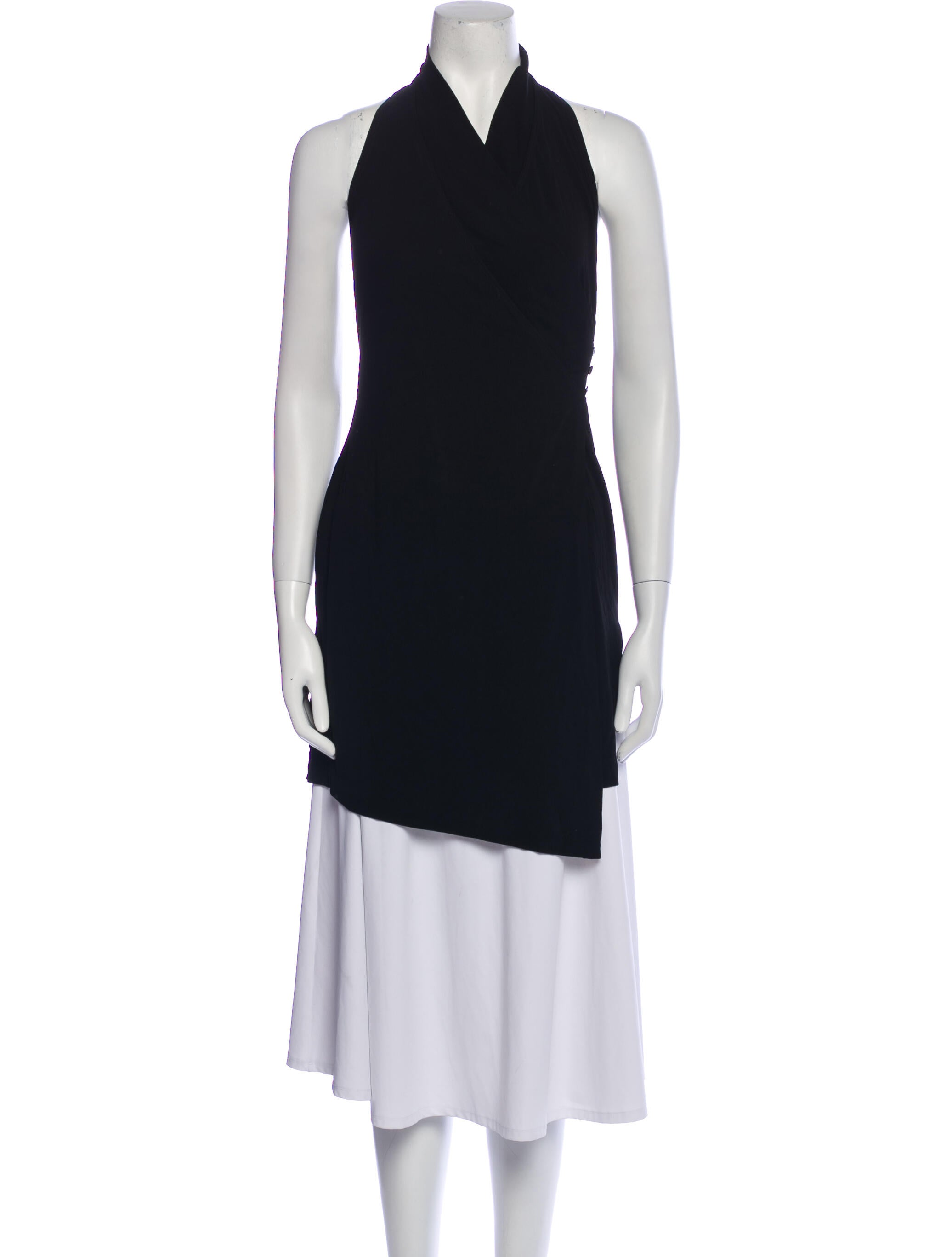 Donna Karan Halterneck Sleeveless Tunic