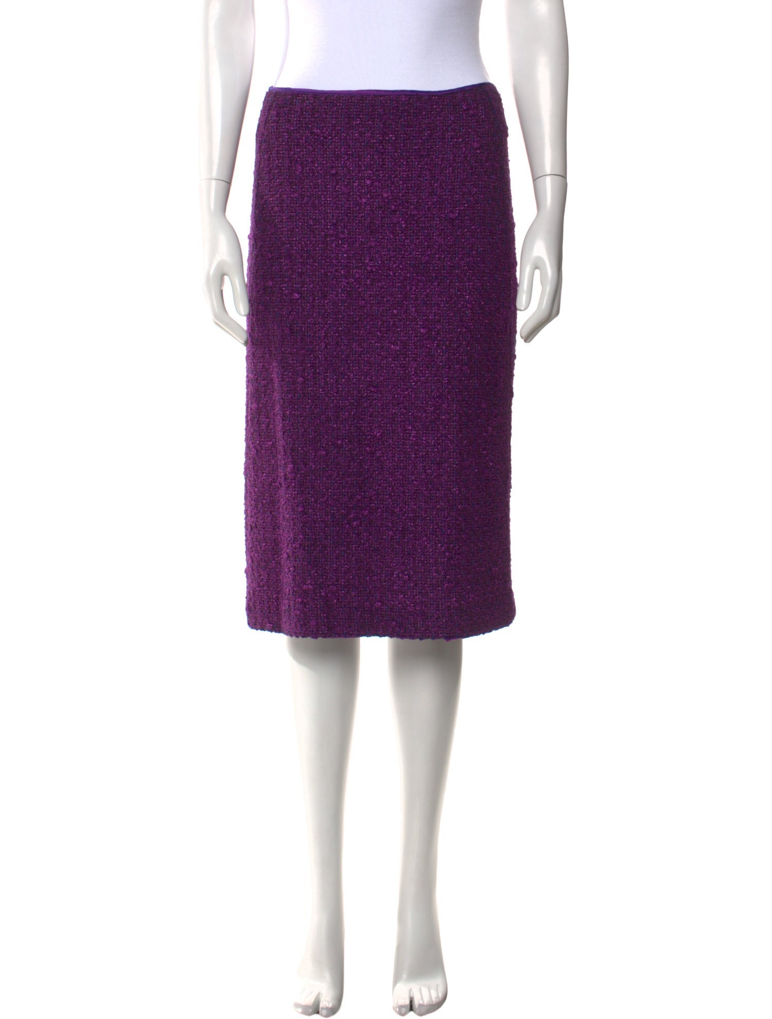 Donna Karan Wool Knee-Length Skirt