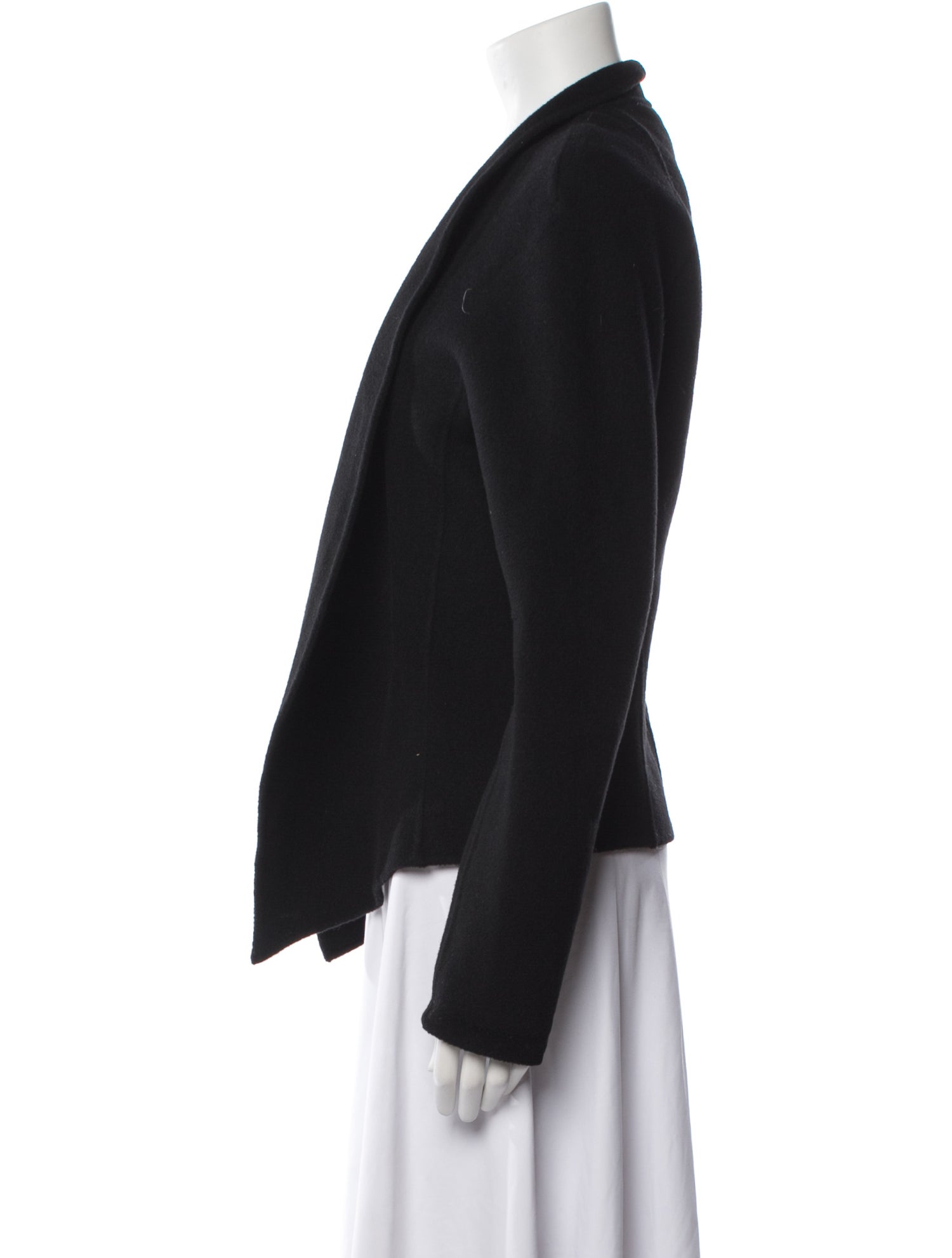 Donna Karan Cashmere Open Front Sweater