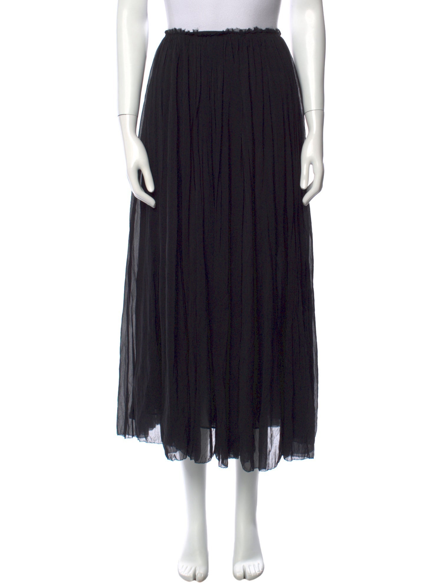 Donna Karan Silk Long Skirt