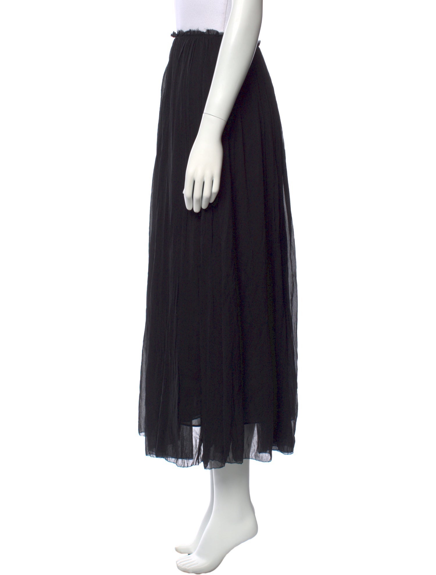 Donna Karan Silk Long Skirt