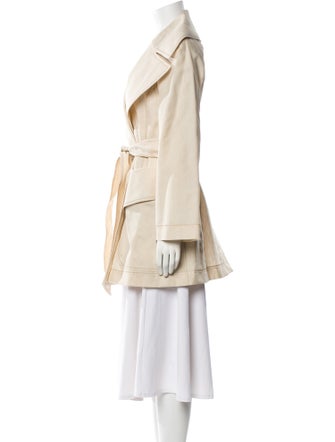 Donna Karan Linen Trench Coat