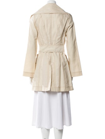 Donna Karan Linen Trench Coat
