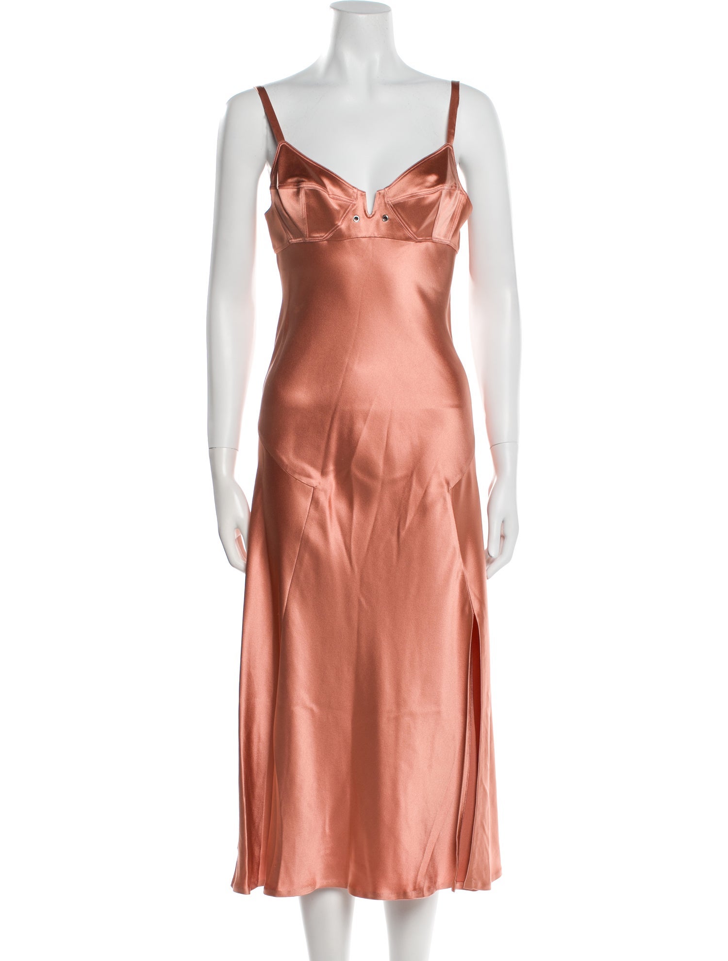 Donna Karan Silk Long Dress