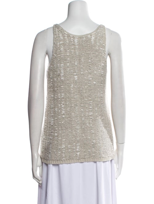 Donna Karan Cashmere V-Neck Top