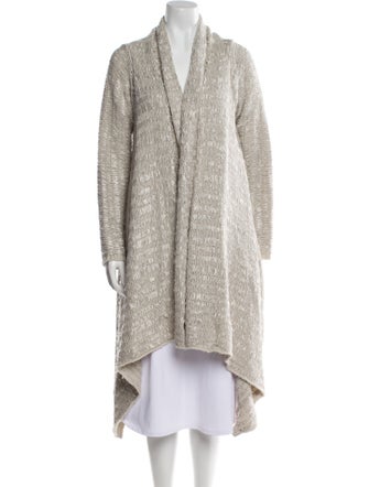 Donna Karan Open Front Sweater