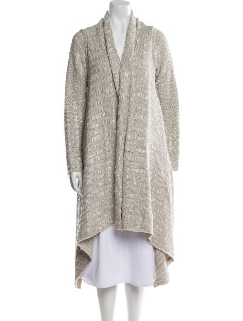 Donna Karan Open Front Sweater