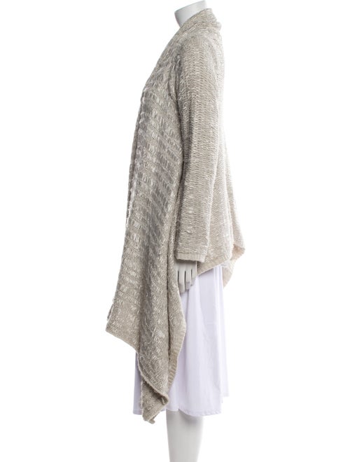 Donna Karan Open Front Sweater