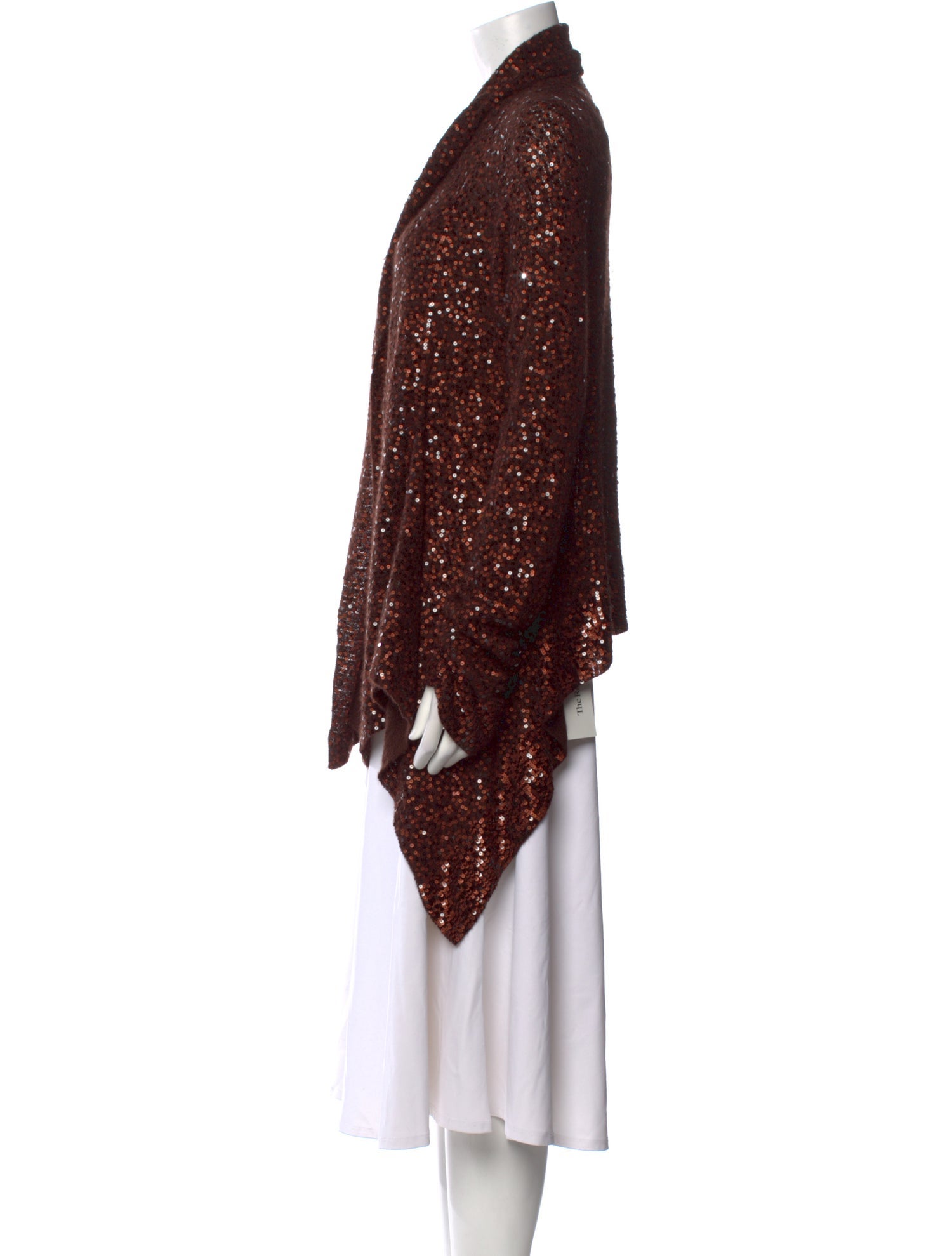 Donna Karan Cashmere Patterned Sweater