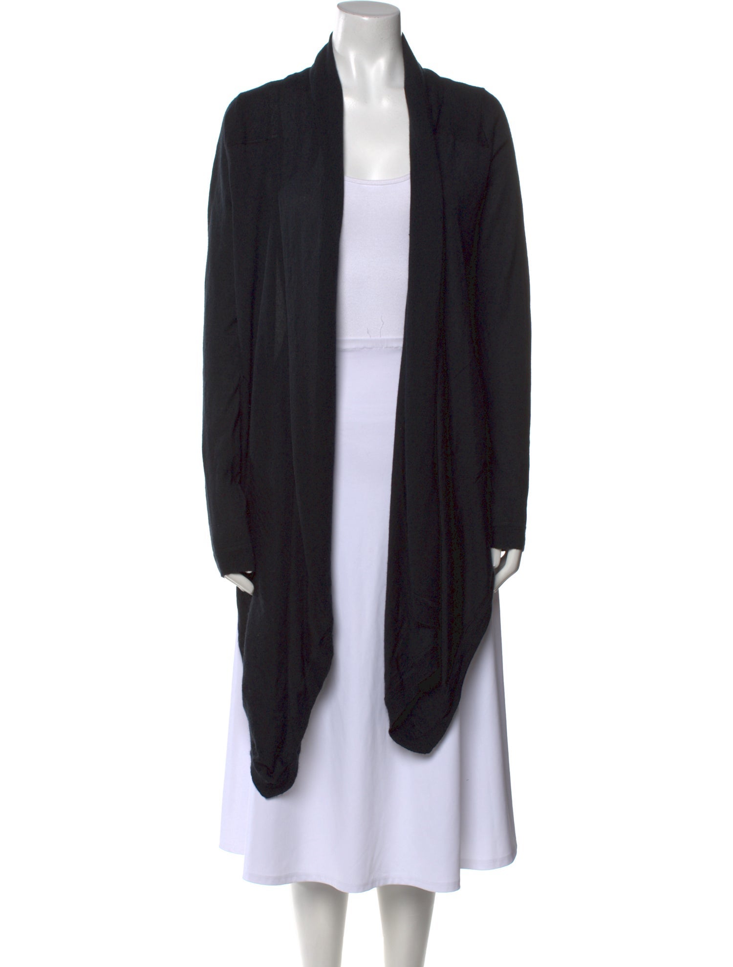 Donna Karan Cashmere Open Front Sweater