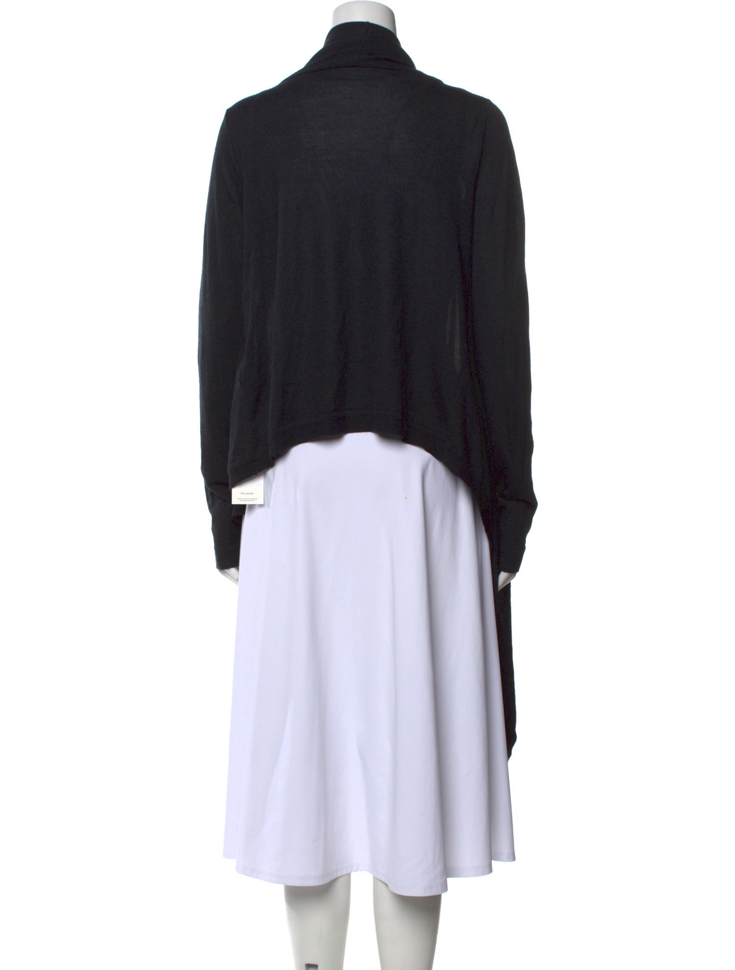 Donna Karan Cashmere Open Front Sweater