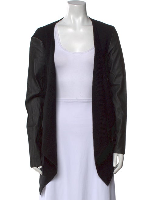 Donna Karan Cashmere Open Front Sweater