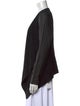 Donna Karan Cashmere Open Front Sweater